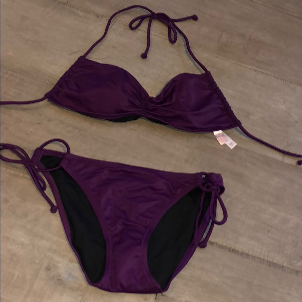 Victoria secret purple bikini! Size small new